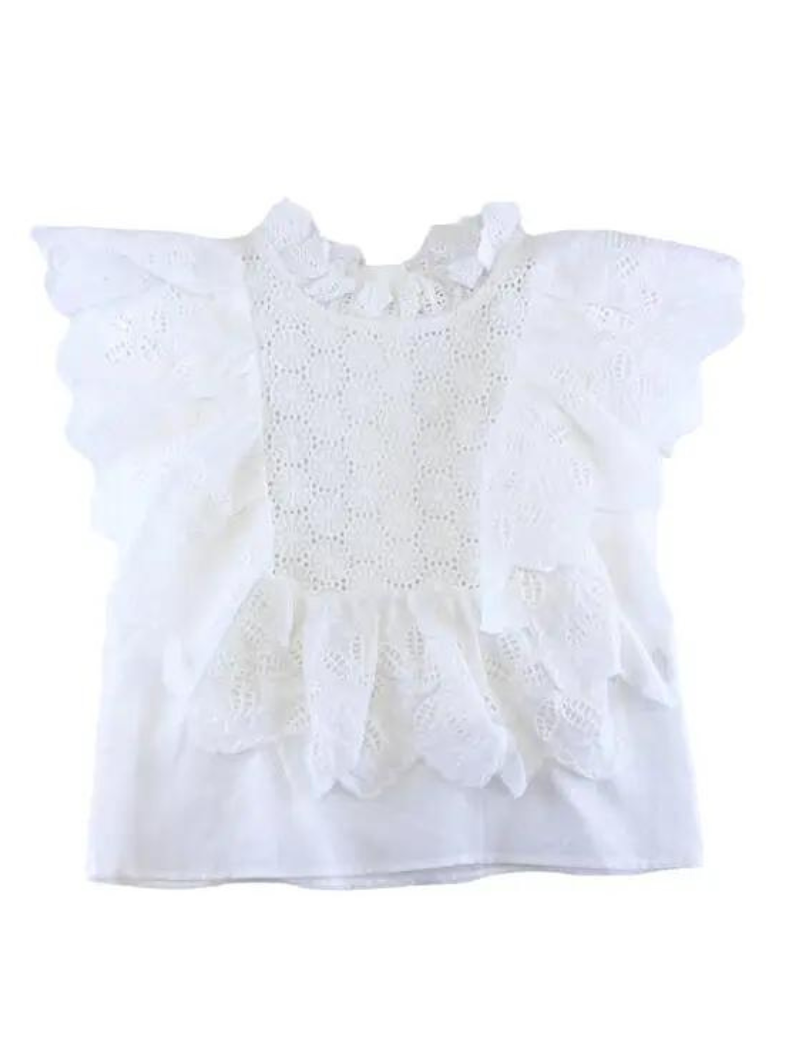 BLUSA BLANCA ENCAJE