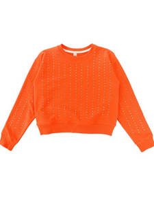 SUDADERA ESTOPEROLES NARANJA