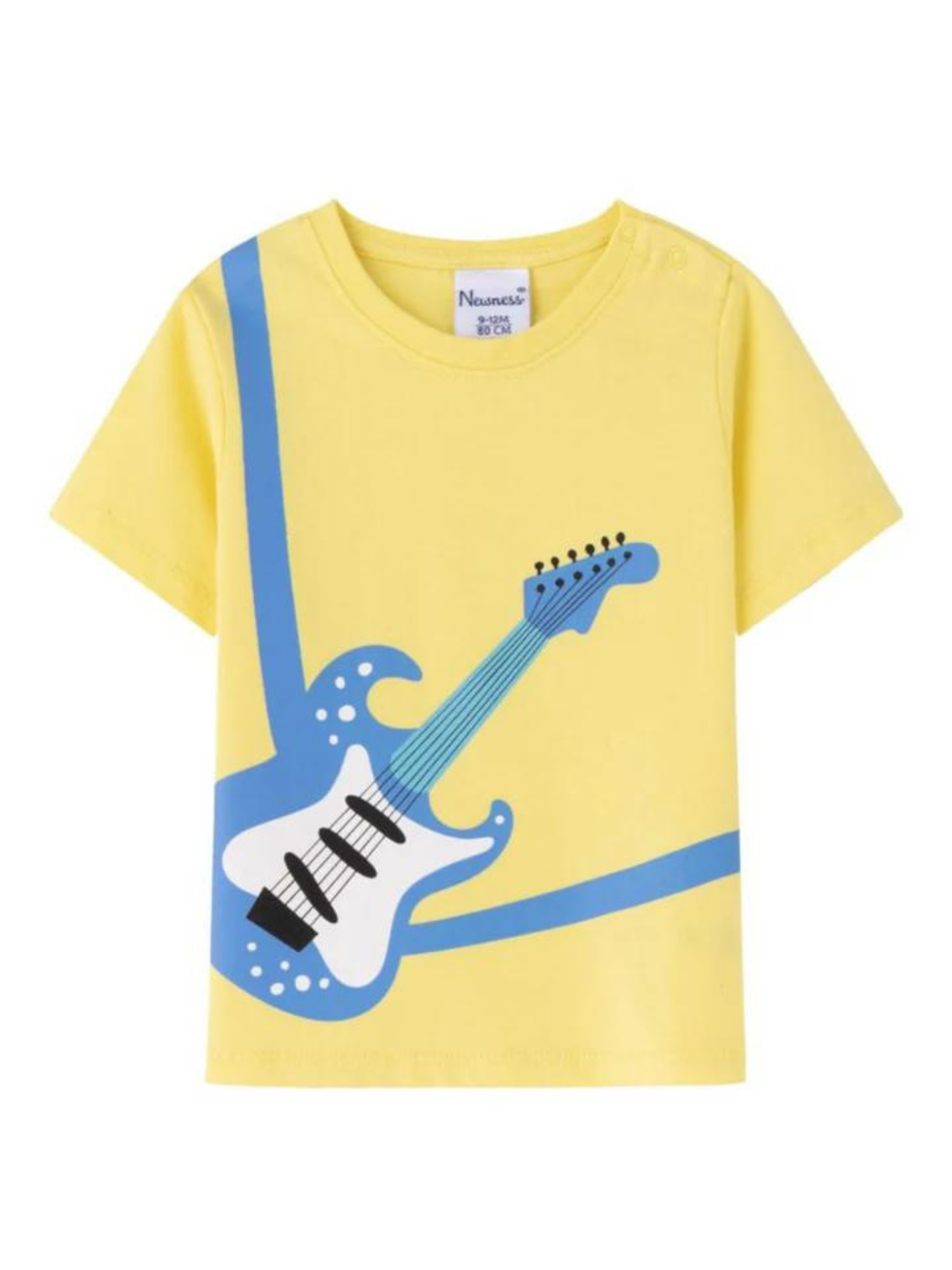 PLAYERA AMARILLA GUITARRA