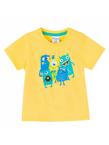 PLAYERA AMARILLA MONSTRUOS