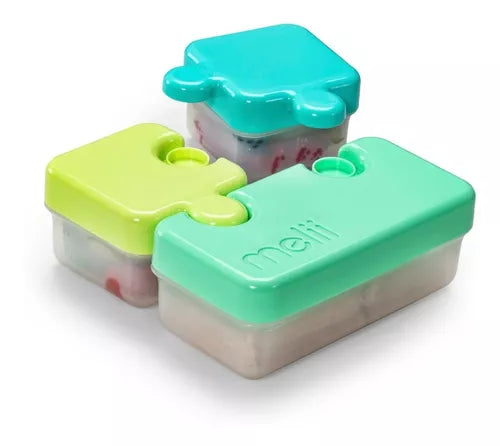 Puzzle Bento Box Contenedor de almacenamiento de alimentos