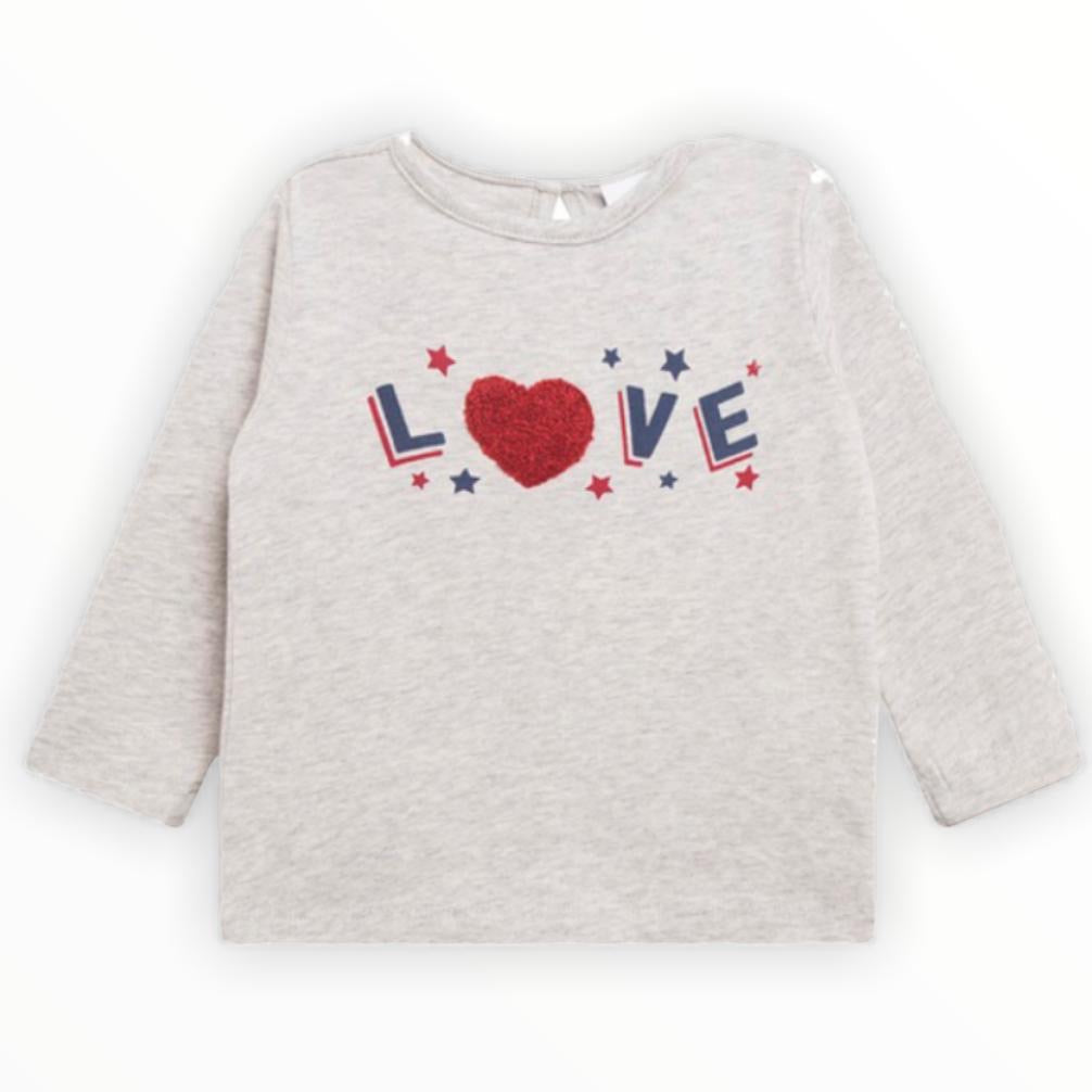 BLUSA LOVE BEBÉ